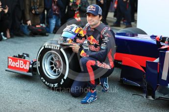 World © Octane Photographic Ltd. Scuderia Toro Rosso STR12 launch, Circuit de Barcelona-Catalunya. Sunday 26th February 2017. Digital Ref :1777LB1D7949