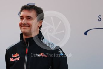 World © Octane Photographic Ltd. Scuderia Toro Rosso STR12 launch, Circuit de Barcelona-Catalunya. Sunday 26th February 2017. Digital Ref :1777LB1D7966