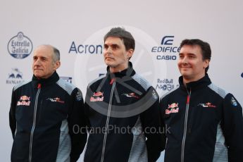 World © Octane Photographic Ltd. Scuderia Toro Rosso STR12 launch, Circuit de Barcelona-Catalunya. Sunday 26th February 2017. Digital Ref :1777LB1D8007