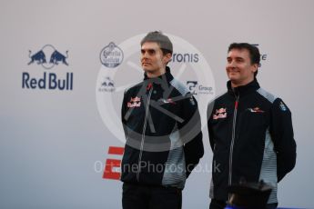 World © Octane Photographic Ltd. Scuderia Toro Rosso STR12 launch, Circuit de Barcelona-Catalunya. Sunday 26th February 2017. Digital Ref :1777LB1D8029