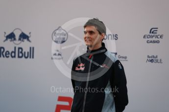 World © Octane Photographic Ltd. Scuderia Toro Rosso STR12 launch, Circuit de Barcelona-Catalunya. Sunday 26th February 2017. Digital Ref :1777LB1D8043