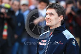 World © Octane Photographic Ltd. Scuderia Toro Rosso STR12 launch, Circuit de Barcelona-Catalunya. Sunday 26th February 2017. Digital Ref :1777LB1D8048