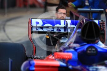 World © Octane Photographic Ltd. Scuderia Toro Rosso STR12 launch, Circuit de Barcelona-Catalunya. Sunday 26th February 2017. Digital Ref :1777LB1D8091