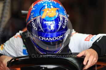 World © Octane Photographic Ltd. Formula 1 – Italian GP -Practice 3. McLaren MCL33 – Fernando Alonso. Autodromo Nazionale di Monza, Monza, Italy. Saturday 1st September 2018.