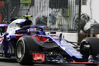 World © Octane Photographic Ltd. Formula 1 – Italian GP -Practice 3. Scuderia Toro Rosso STR13 – Pierre Gasly. Autodromo Nazionale di Monza, Monza, Italy. Saturday 1st September 2018.
