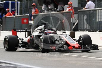World © Octane Photographic Ltd. Formula 1 – Italian GP -Practice 3. Haas F1 Team VF-18 – Romain Grosjean. Autodromo Nazionale di Monza, Monza, Italy. Saturday 1st September 2018.