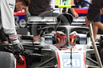 World © Octane Photographic Ltd. Formula 1 – Italian GP -Practice 3. Haas F1 Team VF-18 – Kevin Magnussen. Autodromo Nazionale di Monza, Monza, Italy. Saturday 1st September 2018.