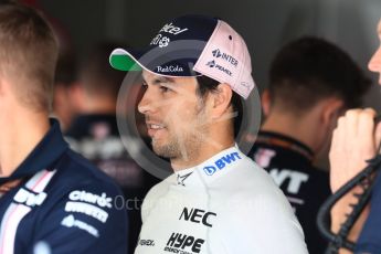World © Octane Photographic Ltd. Formula 1 – Italian GP -Practice 3. Racing Point Force India VJM11 - Sergio Perez. Autodromo Nazionale di Monza, Monza, Italy. Saturday 1st September 2018.