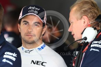 World © Octane Photographic Ltd. Formula 1 – Italian GP -Practice 3. Racing Point Force India VJM11 - Sergio Perez. Autodromo Nazionale di Monza, Monza, Italy. Saturday 1st September 2018.