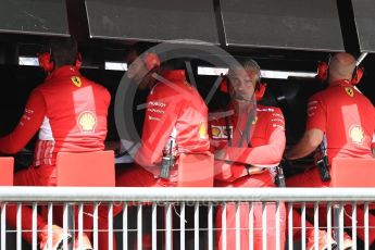 World © Octane Photographic Ltd. Formula 1 – Italian GP -Practice 3. Maurizio Arrivabene – Managing Director and Team Principal of Scuderia Ferrari. Autodromo Nazionale di Monza, Monza, Italy. Saturday 1st September 2018.