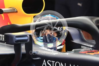 World © Octane Photographic Ltd. Formula 1 – Italian GP -Practice 3. Aston Martin Red Bull Racing TAG Heuer RB14 – Daniel Ricciardo. Autodromo Nazionale di Monza, Monza, Italy. Saturday 1st September 2018.