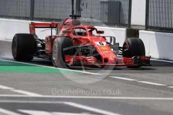 World © Octane Photographic Ltd. Formula 1 – Italian GP -Practice 3. Scuderia Ferrari SF71-H – Sebastian Vettel. Autodromo Nazionale di Monza, Monza, Italy. Saturday 1st September 2018.
