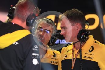 World © Octane Photographic Ltd. Formula 1 - Italian GP - Practice 3. Nick Chester – Chassis Technical Director at Renault Sport Formula 1 Team. Autodromo Nazionale di Monza, Monza, Italy. Saturday 1st September 2018.
