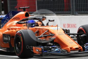 World © Octane Photographic Ltd. Formula 1 – Italian GP -Practice 3. McLaren MCL33 – Fernando Alonso. Autodromo Nazionale di Monza, Monza, Italy. Saturday 1st September 2018.