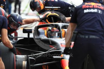 World © Octane Photographic Ltd. Formula 1 – Italian GP -Practice 3. Aston Martin Red Bull Racing TAG Heuer RB14 – Daniel Ricciardo. Autodromo Nazionale di Monza, Monza, Italy. Saturday 1st September 2018.