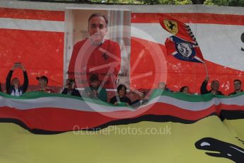 World © Octane Photographic Ltd. Formula 1 – Italian GP -Practice 3. Scuderia Ferrari fans. Autodromo Nazionale di Monza, Monza, Italy. Saturday 1st September 2018.