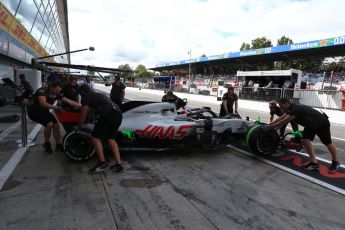 World © Octane Photographic Ltd. Formula 1 – Italian GP -Practice 3. Haas F1 Team VF-18 – Romain Grosjean. Autodromo Nazionale di Monza, Monza, Italy. Saturday 1st September 2018.