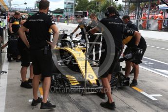 World © Octane Photographic Ltd. Formula 1 – Italian GP -Practice 3. Renault Sport F1 Team RS18 – Nico Hulkenberg. Autodromo Nazionale di Monza, Monza, Italy. Saturday 1st September 2018.