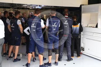 World © Octane Photographic Ltd. Formula 1 – Italian GP -Practice 3. Williams Martini Racing FW41. Autodromo Nazionale di Monza, Monza, Italy. Saturday 1st September 2018.