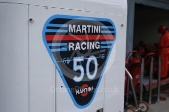 World © Octane Photographic Ltd. Formula 1 – Italian GP -Practice 3. Williams Martini Racing 50 years of racing. Autodromo Nazionale di Monza, Monza, Italy. Saturday 1st September 2018.