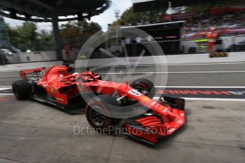 World © Octane Photographic Ltd. Formula 1 – Italian GP -Practice 3. Scuderia Ferrari SF71-H – Sebastian Vettel. Autodromo Nazionale di Monza, Monza, Italy. Saturday 1st September 2018.