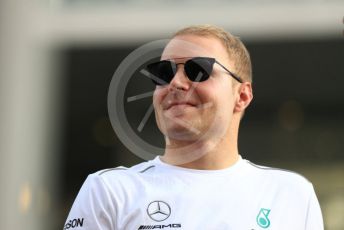 World © Octane Photographic Ltd. Formula 1 – Abu Dhabi GP - Drivers Parade. Mercedes AMG Petronas Motorsport AMG F1 W09 EQ Power+ - Valtteri Bottas. Yas Marina Circuit, Abu Dhabi. Sunday 25th November 2018.