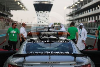 World © Octane Photographic Ltd. Formula 1 – Abu Dhabi GP - Grid. Mercedes AMG GT Safety car. Yas Marina Circuit, Abu Dhabi. Sunday 25th November 2018.