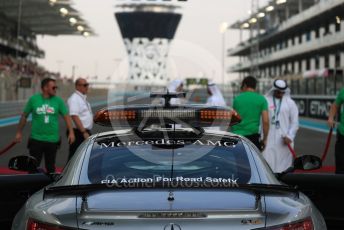 World © Octane Photographic Ltd. Formula 1 –  Abu Dhabi GP - Grid. Mercedes AMG GT Safety car. Yas Marina Circuit, Abu Dhabi. Sunday 25th November 2018.