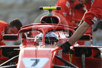 World © Octane Photographic Ltd. Formula 1 – Abu Dhabi GP - Grid. Scuderia Ferrari SF71-H – Kimi Raikkonen. Yas Marina Circuit, Abu Dhabi. Sunday 25th November 2018.