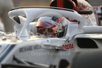 World © Octane Photographic Ltd. Formula 1 – Abu Dhabi GP - Grid. Alfa Romeo Sauber F1 Team C37 – Charles Leclerc. Yas Marina Circuit, Abu Dhabi. Sunday 25th November 2018.