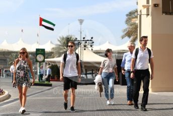 World © Octane Photographic Ltd. Formula 1 –  Abu Dhabi GP - Paddock. McLaren MCL33 – Stoffel Vandoorne. Yas Marina Circuit, Abu Dhabi. Saturday 24th November 2018.