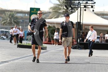 World © Octane Photographic Ltd. Formula 1 –  Abu Dhabi GP - Paddock. Aston Martin Red Bull Racing TAG Heuer RB14 – Max Verstappen. Yas Marina Circuit, Abu Dhabi. Saturday 24th November 2018.