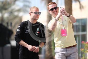 World © Octane Photographic Ltd. Formula 1 –  Abu Dhabi GP - Paddock. Mercedes AMG Petronas Motorsport AMG F1 W09 EQ Power+ - Valtteri Bottas. Yas Marina Circuit, Abu Dhabi. Saturday 24th November 2018.