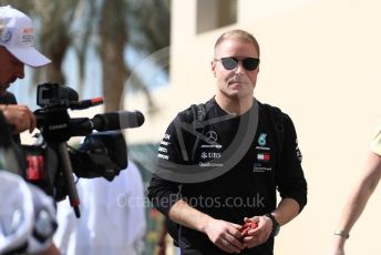 World © Octane Photographic Ltd. Formula 1 –  Abu Dhabi GP - Paddock. Mercedes AMG Petronas Motorsport AMG F1 W09 EQ Power+ - Valtteri Bottas. Yas Marina Circuit, Abu Dhabi. Saturday 24th November 2018.