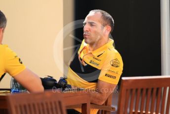 World © Octane Photographic Ltd. Formula 1 - Abu Dhabi GP - Paddock. Cyril Abiteboul - Managing Director of Renault Sport Racing Formula 1 Team. Yas Marina Circuit, Abu Dhabi. Friday 23rd November 2018.