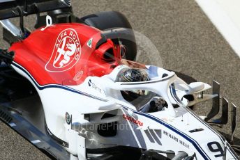 World © Octane Photographic Ltd. Formula 1 –  Abu Dhabi GP - Practice 1. Alfa Romeo Sauber F1 Team C37 – Marcus Ericsson. Yas Marina Circuit, Abu Dhabi. Friday 23rd November 2018.
