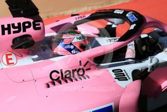 World © Octane Photographic Ltd. Formula 1 –  Abu Dhabi GP - Practice 1. Racing Point Force India VJM11 - Sergio Perez. Yas Marina Circuit, Abu Dhabi. Friday 23rd November 2018.