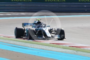 World © Octane Photographic Ltd. Formula 1 –  Abu Dhabi GP - Practice 1. Mercedes AMG Petronas Motorsport AMG F1 W09 EQ Power+ - Valtteri Bottas. Yas Marina Circuit, Abu Dhabi. Friday 23rd November 2018.