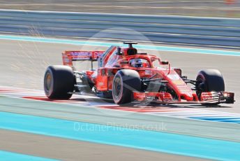 World © Octane Photographic Ltd. Formula 1 –  Abu Dhabi GP - Practice 1. Scuderia Ferrari SF71-H – Sebastian Vettel. Yas Marina Circuit, Abu Dhabi. Friday 23rd November 2018.