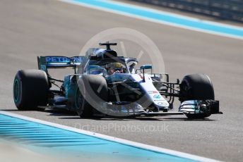 World © Octane Photographic Ltd. Formula 1 –  Abu Dhabi GP - Practice 1. Mercedes AMG Petronas Motorsport AMG F1 W09 EQ Power+ - Lewis Hamilton. Yas Marina Circuit, Abu Dhabi. Friday 23rd November 2018.