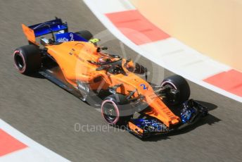 World © Octane Photographic Ltd. Formula 1 –  Abu Dhabi GP - Practice 1. McLaren MCL33 – Stoffel Vandoorne. Yas Marina Circuit, Abu Dhabi. Friday 23rd November 2018.