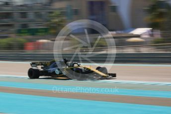 World © Octane Photographic Ltd. Formula 1 –  Abu Dhabi GP - Practice 1. Renault Sport F1 Team RS18 – Nico Hulkenberg. Yas Marina Circuit, Abu Dhabi. Friday 23rd November 2018.