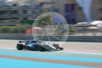 World © Octane Photographic Ltd. Formula 1 –  Abu Dhabi GP - Practice 1. Mercedes AMG Petronas Motorsport AMG F1 W09 EQ Power+ - Valtteri Bottas. Yas Marina Circuit, Abu Dhabi. Friday 23rd November 2018.