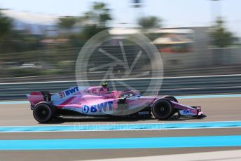 World © Octane Photographic Ltd. Formula 1 –  Abu Dhabi GP - Practice 1. Racing Point Force India VJM11 - Esteban Ocon. Yas Marina Circuit, Abu Dhabi. Friday 23rd November 2018.