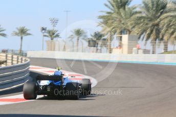 World © Octane Photographic Ltd. Formula 1 –  Abu Dhabi GP - Practice 1. Williams Martini Racing FW41 – Robert Kubica. Yas Marina Circuit, Abu Dhabi. Friday 23rd November 2018.
