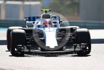 World © Octane Photographic Ltd. Formula 1 –  Abu Dhabi GP - Practice 1. Williams Martini Racing FW41 – Robert Kubica. Yas Marina Circuit, Abu Dhabi. Friday 23rd November 2018.
