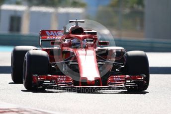 World © Octane Photographic Ltd. Formula 1 –  Abu Dhabi GP - Practice 1. Scuderia Ferrari SF71-H – Sebastian Vettel. Yas Marina Circuit, Abu Dhabi. Friday 23rd November 2018.