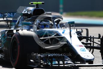 World © Octane Photographic Ltd. Formula 1 –  Abu Dhabi GP - Practice 1. Mercedes AMG Petronas Motorsport AMG F1 W09 EQ Power+ - Valtteri Bottas. Yas Marina Circuit, Abu Dhabi. Friday 23rd November 2018.