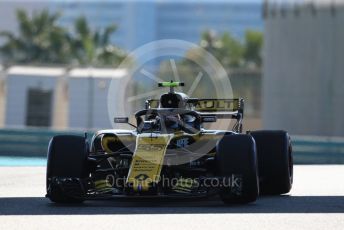 World © Octane Photographic Ltd. Formula 1 –  Abu Dhabi GP - Practice 1. Renault Sport F1 Team RS18 – Carlos Sainz. Yas Marina Circuit, Abu Dhabi. Friday 23rd November 2018.