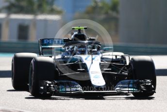 World © Octane Photographic Ltd. Formula 1 –  Abu Dhabi GP - Practice 1. Mercedes AMG Petronas Motorsport AMG F1 W09 EQ Power+ - Valtteri Bottas. Yas Marina Circuit, Abu Dhabi. Friday 23rd November 2018.